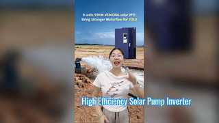 VEIKONG 55 kW ปั๊มพลังงานแสงอาทิตย์อินเวอร์เตอร์ | การสมัครภาคสนามนอกสถานที่