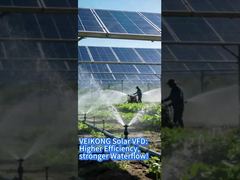 เครื่องสูบน้ำพลังงานแสงอาทิตย์ VEIKONG นำน้ำและความหวังมาสู่สถานที่ของคุณ！